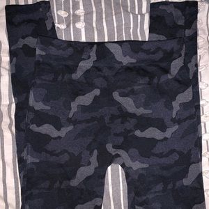 George Blue Camo Leggings